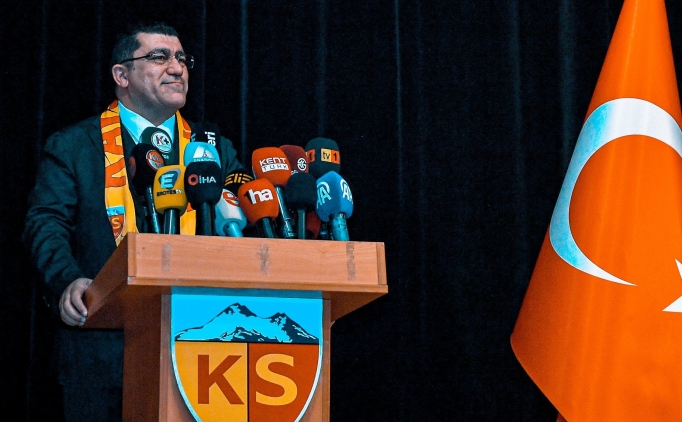 Kayserispor'da se�im bitti, ba�kan yine Nurettin A��kal�n