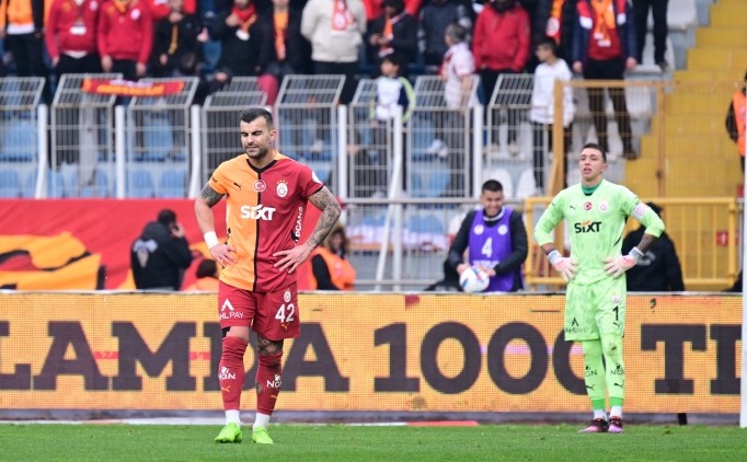 Galatasaray, son alt manda bir kez kazand!