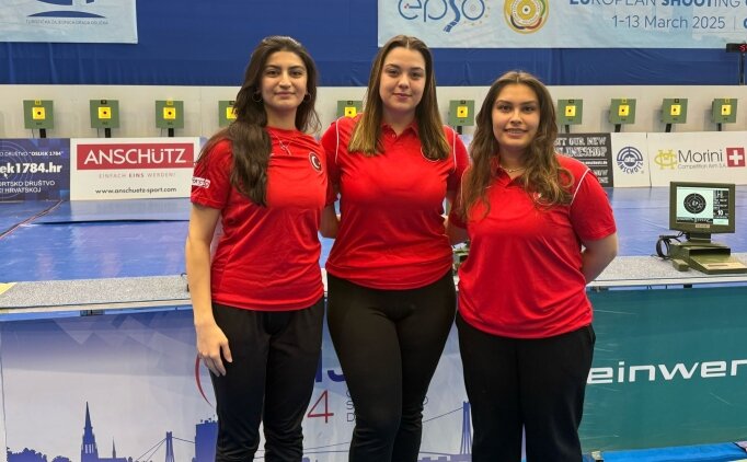 Milli at�c�lardan H�rvatistan'da g�m�� madalya