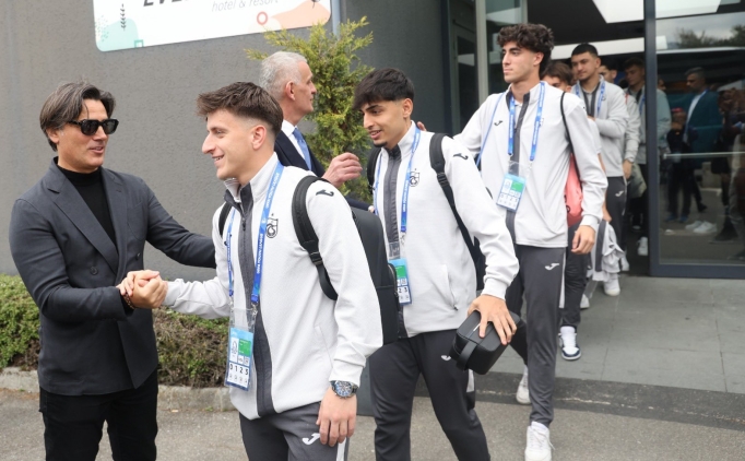 TFF Ba�kan� Hac�osmano�lu ve Montella, Trabzonspor U19'a destekte