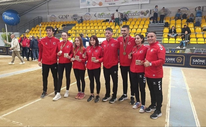 Milli boccecilerden D�nya �ampiyonas�'nda 3 Madalya!