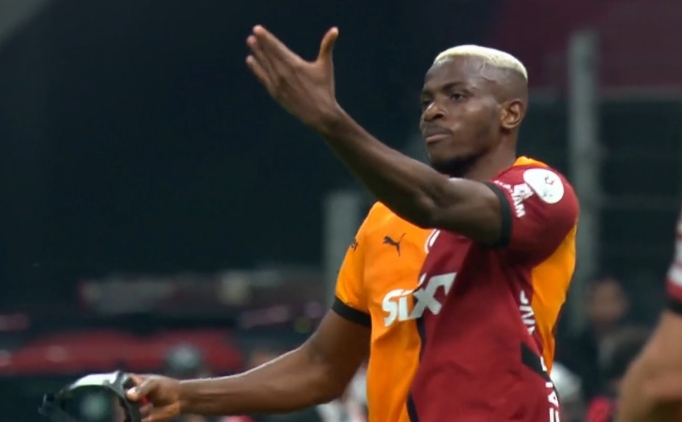 Devre aras� gerginlik: Osimhen ve Ba