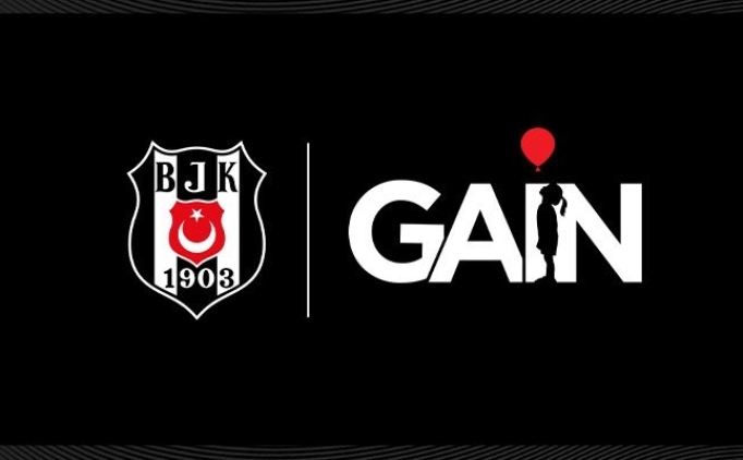 Be�ikta� Kul�b�, Gain ile sponsorluk s�zle�mesi imzalad�