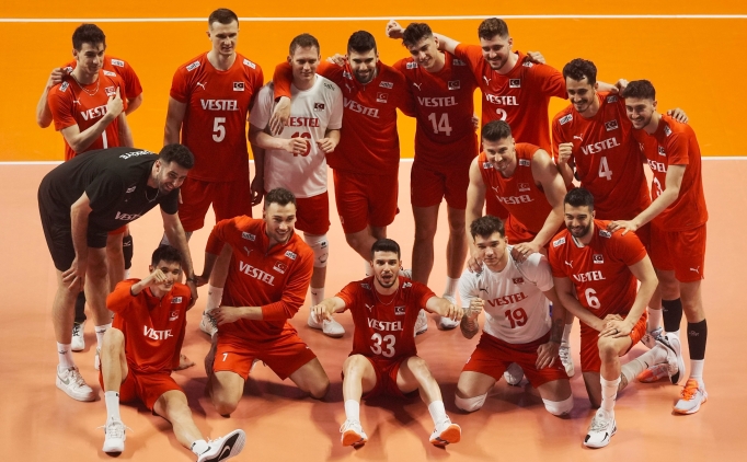 A Milli Erkek Voleybol Tak�m�, Slovenya ile kar��la�acak