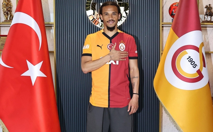 Leroy Sane, �stanbul'a geldi!