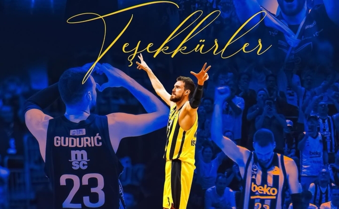 Marko Guduric'ten Fenerbah�e Beko'ya veda!