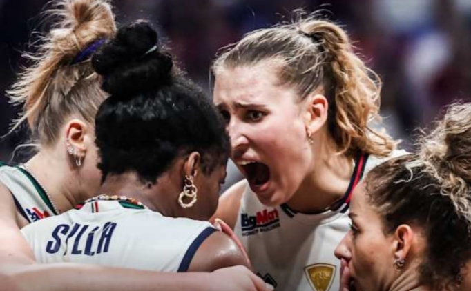 Kad�nlar Milletler Ligi'nde ilk finalist �talya!