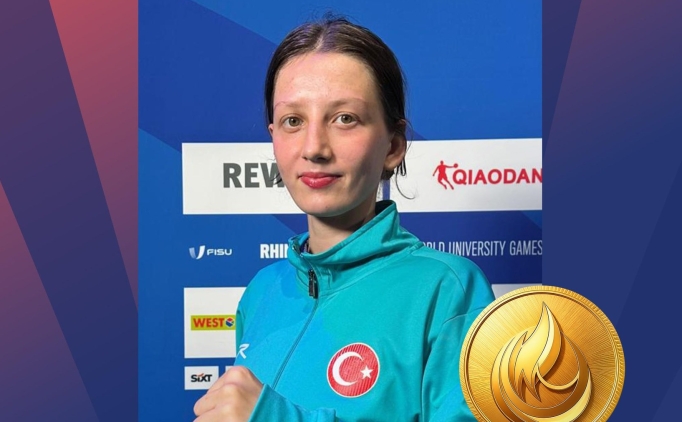 Milli tekvandocu �evval �akar'dan alt�n madalya!