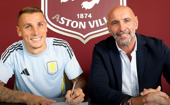 Lucas Digne, Aston Villa ile devam dedi