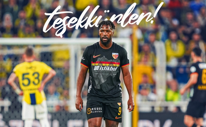 Kayserispor oyuncusu Nazon, artk ran'da