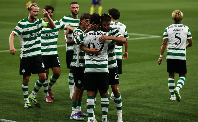 Sporting Lizbon'dan Arouca'ya gol ya�muru