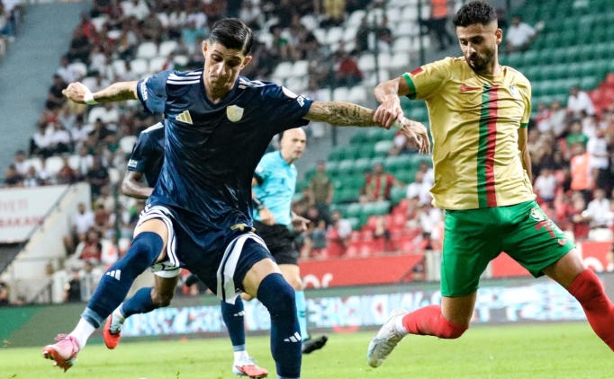 Amed SK - Erzurumspor ma��nda denge bozulmad�