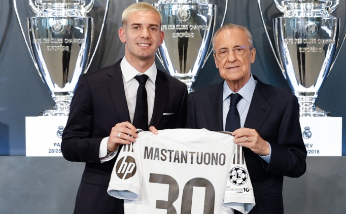 Real Madrid, Franco Mastantuono'yu duyurdu!