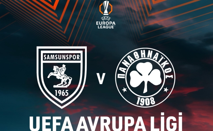 Samsunspor'un Panathinaikos ile oynayaca malarn hakemleri belli oldu