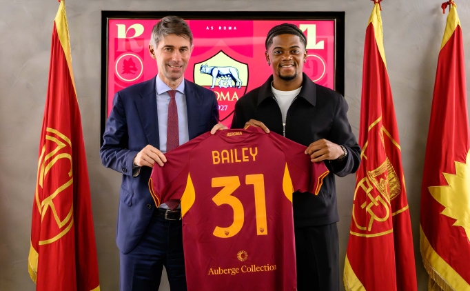 Resmi: Leon Bailey Roma'da