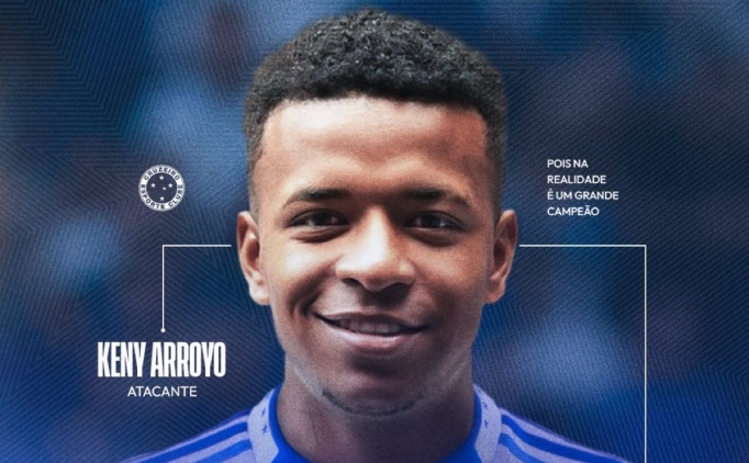 Keny Arroyo, resmen Cruzeiro'da