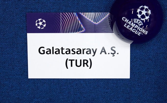 ��te Galatasaray'�n �ampiyonlar Ligi fikst�r�!