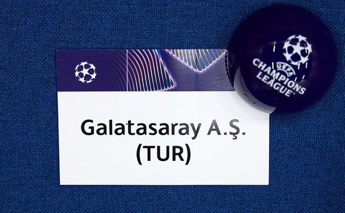 ��te Galatasaray'�n �ampiyonlar Ligi'nde rakipleri!