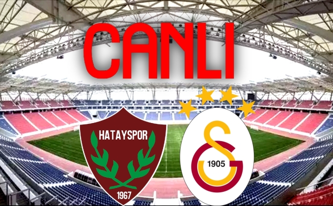 Hatayspor - Galatasaray Ma Canl zle (ifresiz zle)