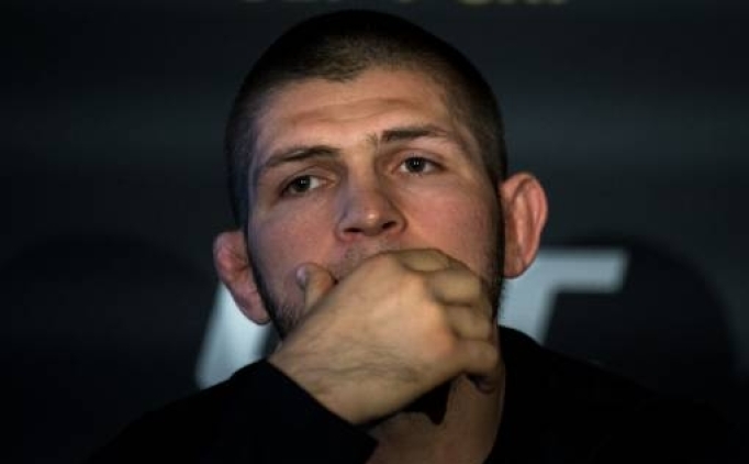 Khabib'i uaktan indirdiler; byk tepki