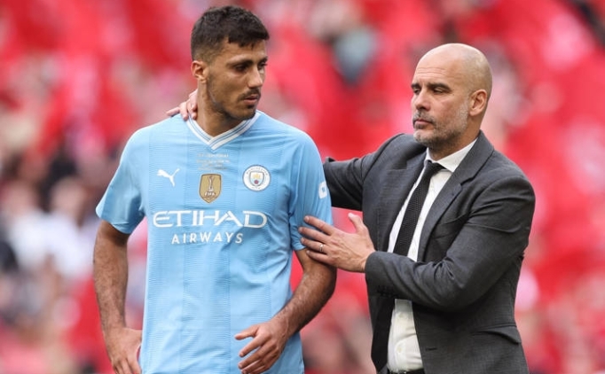 Manchester City'de Rodri, geri d�nd�!