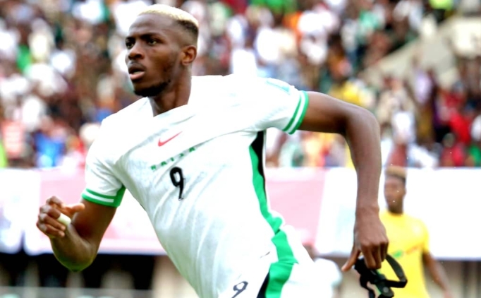 Victor Osimhen 2 gol att�; Nijerya, Gabon'u devirdi!