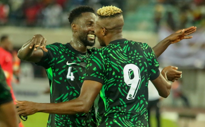 Nijerya'da Ndidi, Osimhen'e arka ��kt�