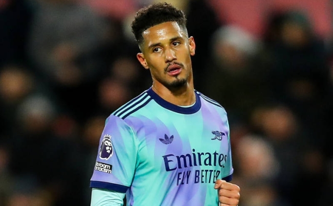 Real Madrid ve PSG, Saliba'n�n pe�inde!