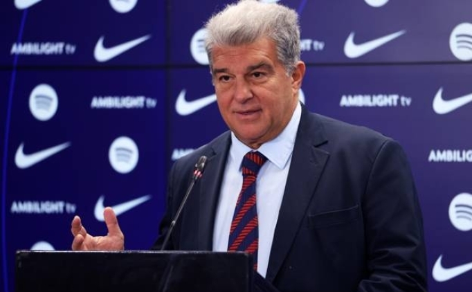 Joan Laporta: 'Utan verici bir hikaye yazdlar'