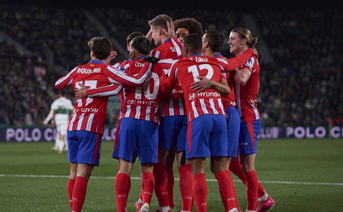 Atletico Madrid zorlanmadan turlad!