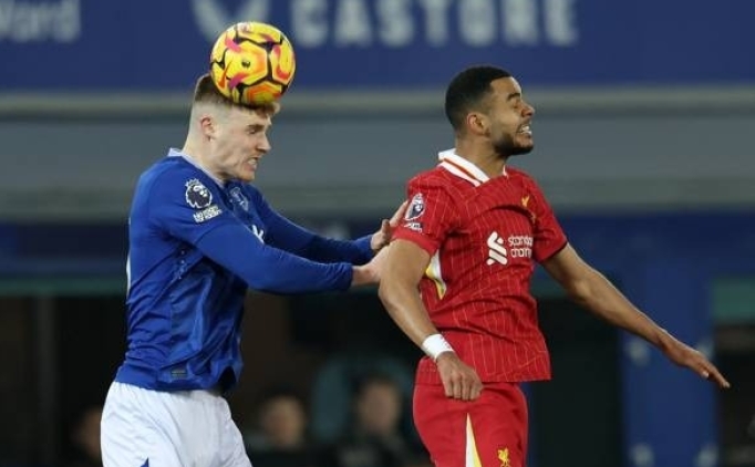 Everton, 90+8'de Liverpool'a �elme takt�