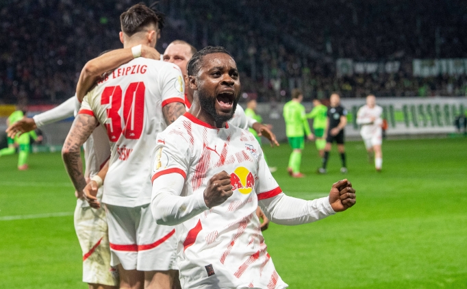 Leipzig, kupada tek golle yar� finalde!