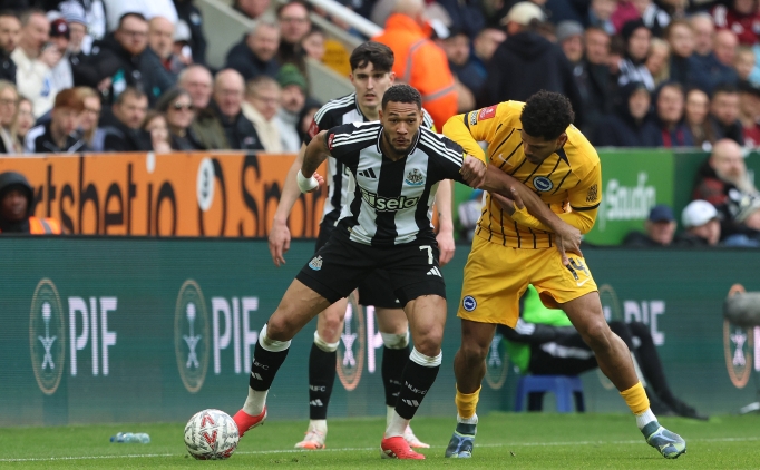 Brighton'dan Newcastle'�n umutlar�na darbe