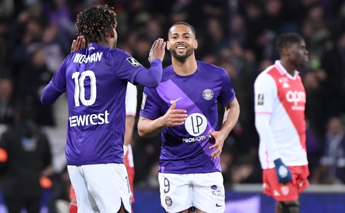 Monaco, Toulouse deplasman�nda 90+1'de y�k�ld�
