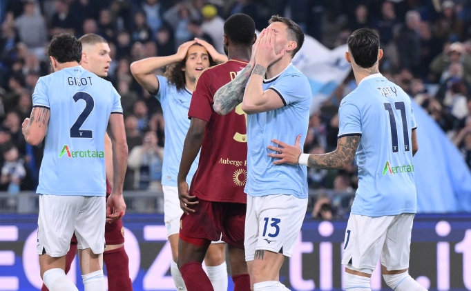 Lazio - Roma derbisinde kazanan yok!