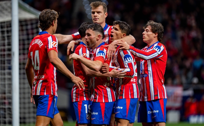 Atletico Madrid, geriye d��t��� ma�ta 4 golle galip!
