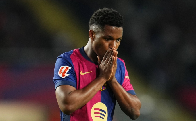 Barcelona'n�n Ansu Fati i�in plan�!