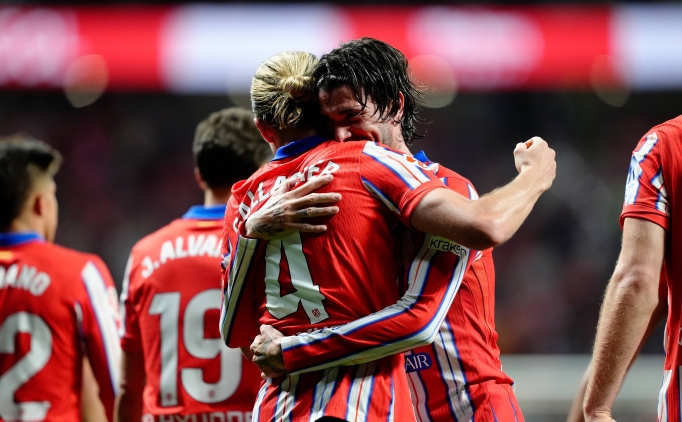 Atletico Madrid'den evinde net galibiyet