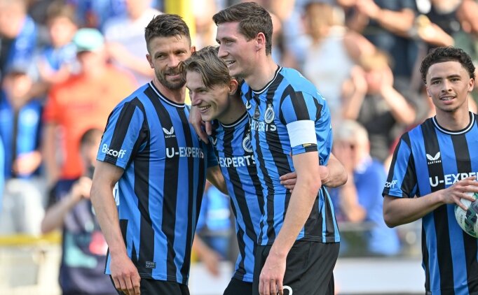 Club Brugge, evinde farkl� kazand�!