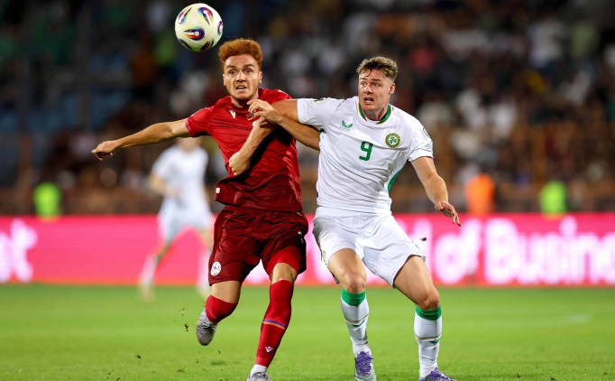 Ermenistan, sahas�nda �rlanda'y� iki golle ge�ti!