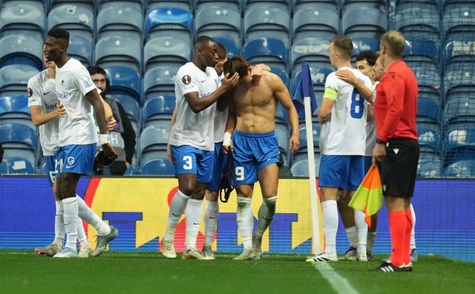 Genk, 10 ki�i kalan Rangers'� y�kt�!