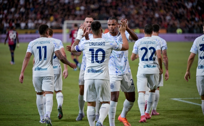 Inter, Cagliari deplasmannda hata yapmad!