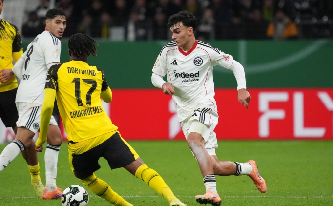 Dortmund, Frankfurt'u eleyerek son 16'da!
