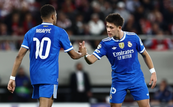 Kylian Mbappe parlad, Real Madrid drt golle kazand!