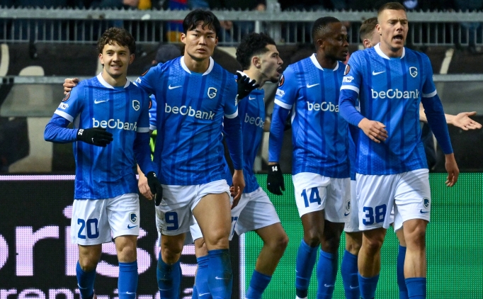 Genk, ilk yar�da buldu�u gollerle Basel'in fi�ini �ekti!