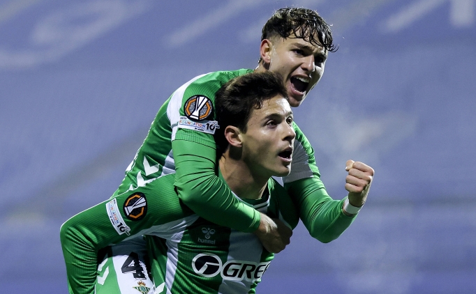 Betis, Zagreb deplasman�nda rahat kazand�