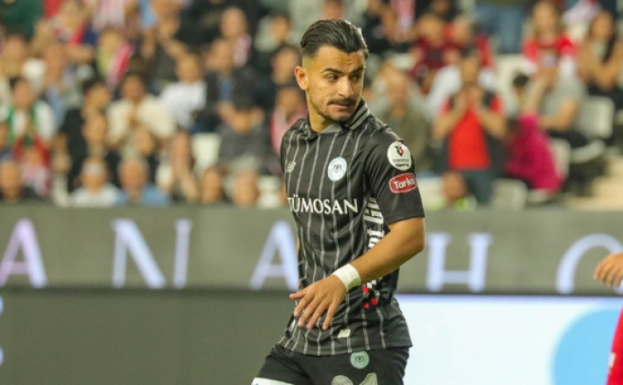 Konyaspor'da Melih Bostan'dan Fenerbah�e kar��s�nda ilk!