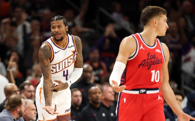 NBA'de Suns, Jalen Green'in 29 say�yla oynad��� ma�ta Clippers'� yendi