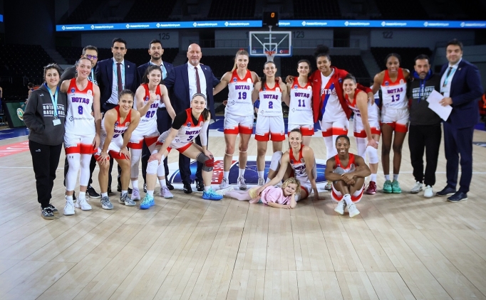 BOTA'tan Bodrum Basketbol'a 27 say fark