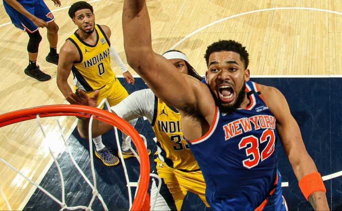 KAT son �eyrekte ��ld�rd�, Knicks seriye tutundu!